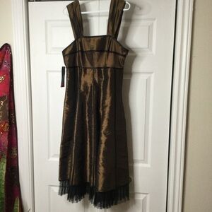 New Gilani Bronze event dress